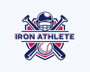 Baseball Team Bat logo design