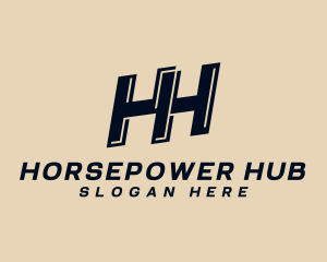 Company Brand Letter H logo design