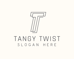 Slant Business Firm logo design