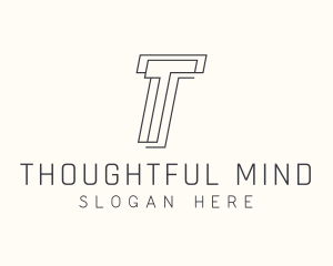 Slant Business Firm logo design