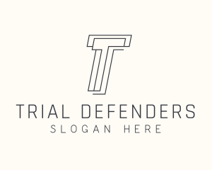 Slant Business Firm logo design