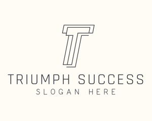 Slant Business Firm logo design