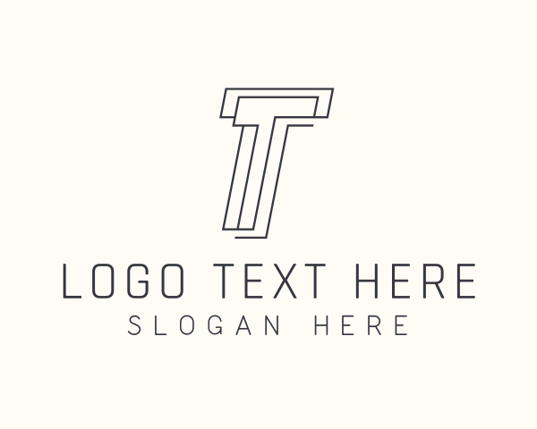 Minimalist logo example 1