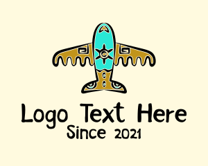 Native Airplane Travel  logo