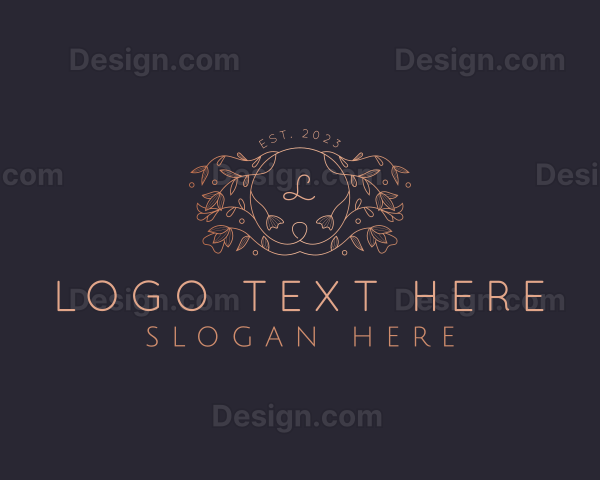 Elegant Floral Beauty Logo