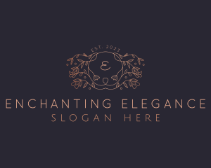 Elegant Floral Beauty logo design