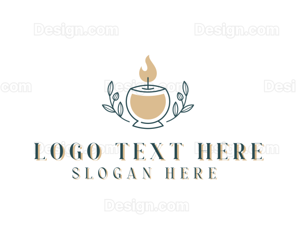 Candlelight Wreath Decoration Logo