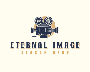 Cinema Film Camera logo design