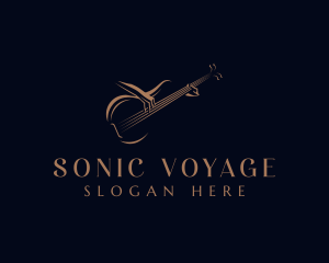 Bassist Guitarist Musician logo