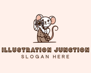 Photographer Mouse Camera logo