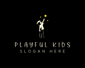 Boy Kid Star  logo design