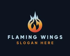 Industrial Heating Gas logo design