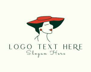 Beautiful Hat Woman logo