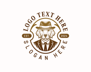 Dog Pet Grooming logo