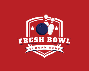 Bowling Ball Championship logo design