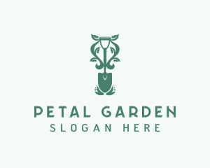 Plant Shovel Landscaping logo design