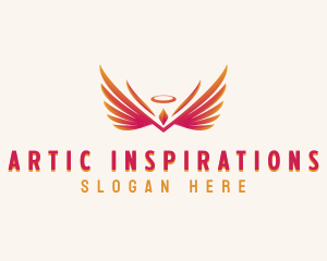 Holy Angelic Wings logo design