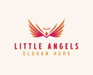 Holy Angelic Wings logo design