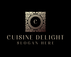 Luxury Diner Cuisine logo design