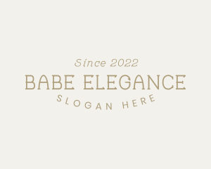 Classic Elegant Business logo design