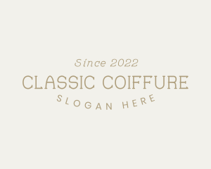 Classic Elegant Business logo design