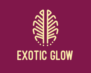 Exotic Plant Leaf logo