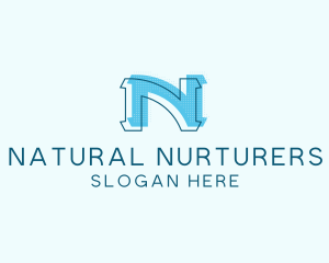 Fashion Boutique Business Letter N logo design