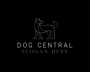 Dog Animal Pet logo design