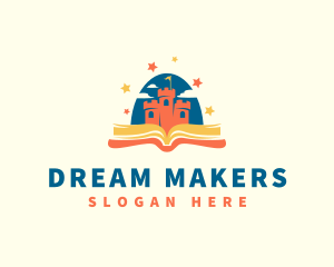 Dream Castle Book logo design