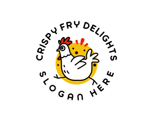 Chicken Diner Restaurant logo design