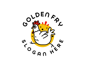 Chicken Diner Restaurant logo design