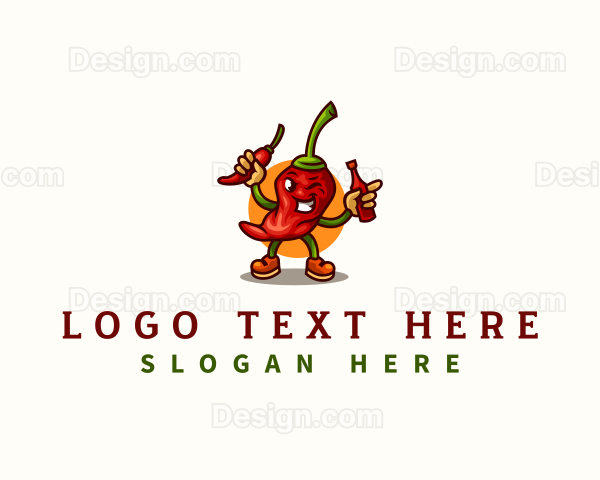 Spicy Chili Sauce Logo