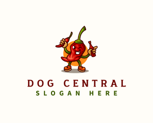 Spicy Chili Sauce logo design