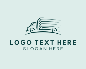 Delivery Truck Transport logo