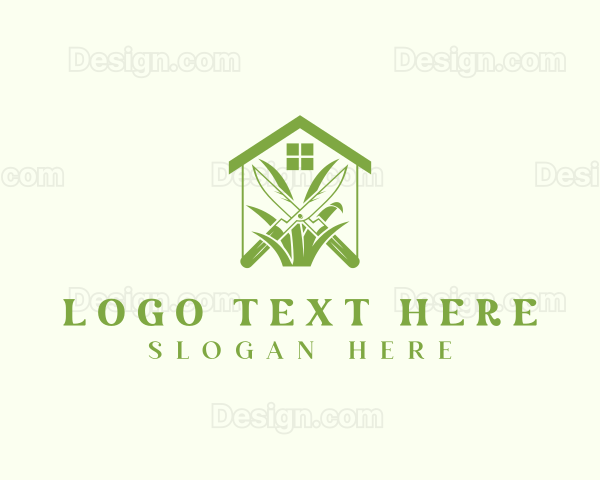 Green House Gardening Shears Logo