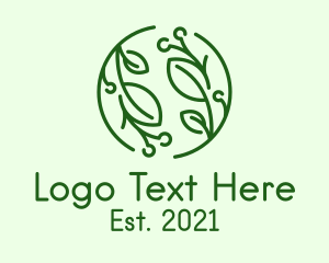 Organic Eco Plant logo