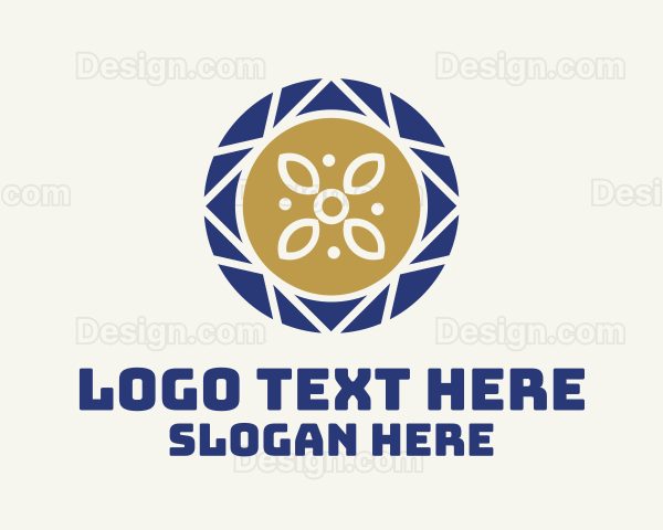 Ceramic Plate Pattern Logo