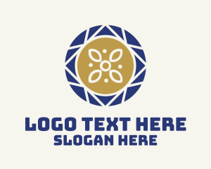 Pattern - Ceramic Plate Pattern logo design