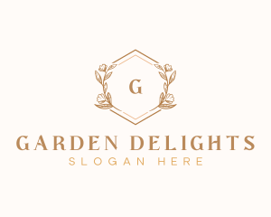 Elegant Wedding Floral logo design