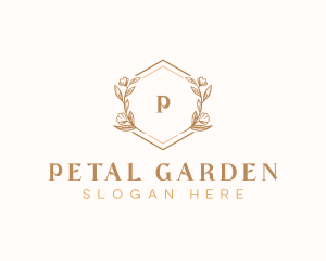 Elegant Wedding Floral logo design