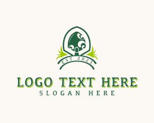 Shovel Grass Gardening logo