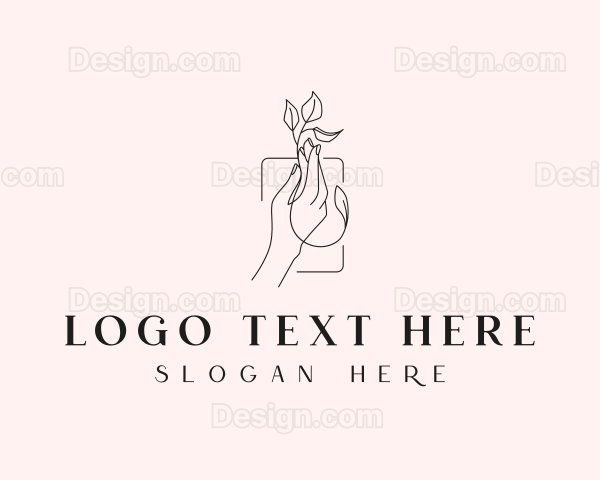 Beauty Wellness Florist Logo