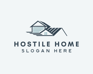 Roof Home Subdivision logo design