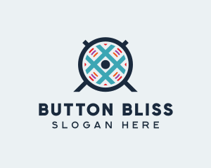 Blue Grid Fan logo design