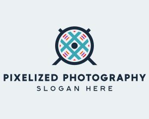 Blue Grid Fan logo design