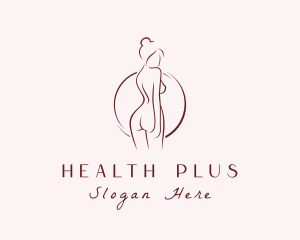 Naked Woman Body Clinic Logo