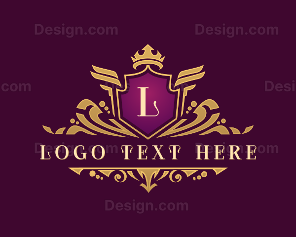 Luxury Royalty Crest Logo