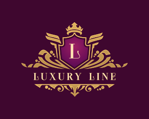 Luxury Royalty Crest logo design