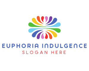 Colorful Flower Paint logo
