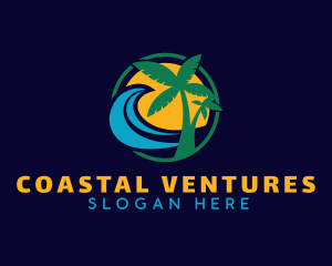 Summer Island Travel logo design